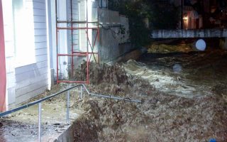 State of emergency declared in western Lesvos after heavy rain