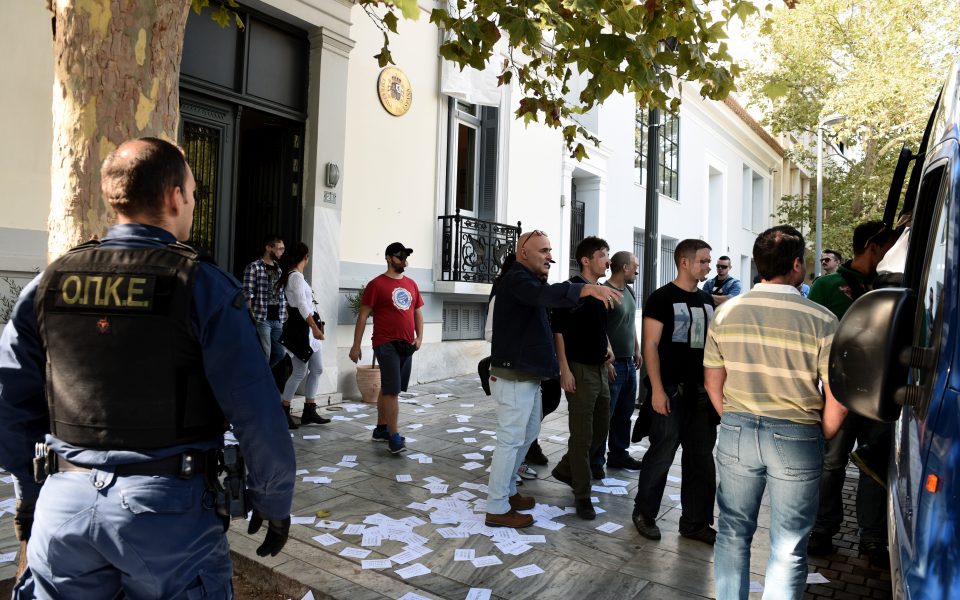 Anarchists arrested after raid on Spanish Embassy