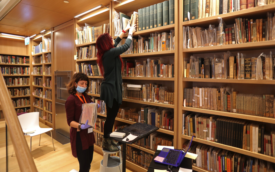 National Library books settle into new home at SNFCC
