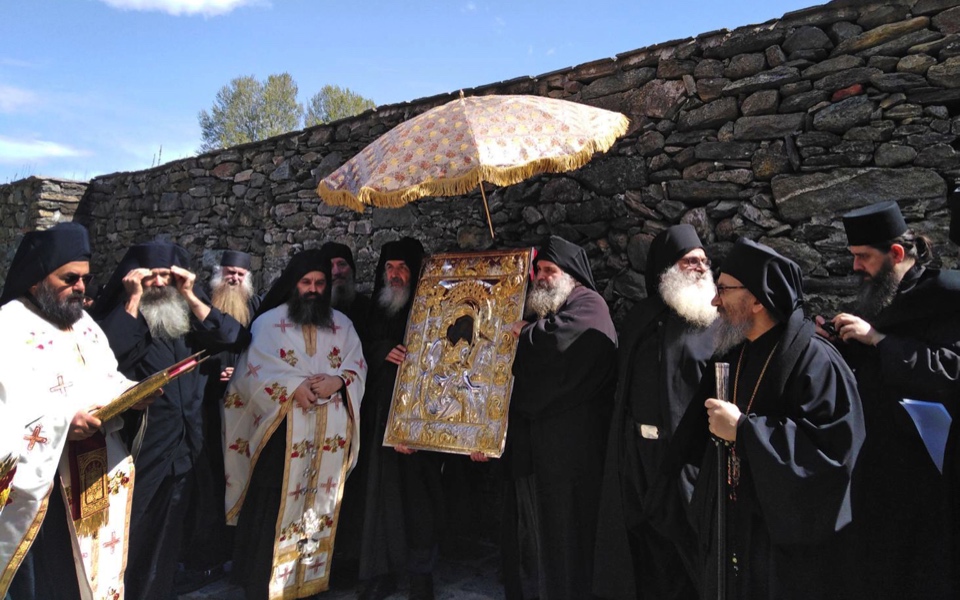 Litany on Mount Athos against Covid-19