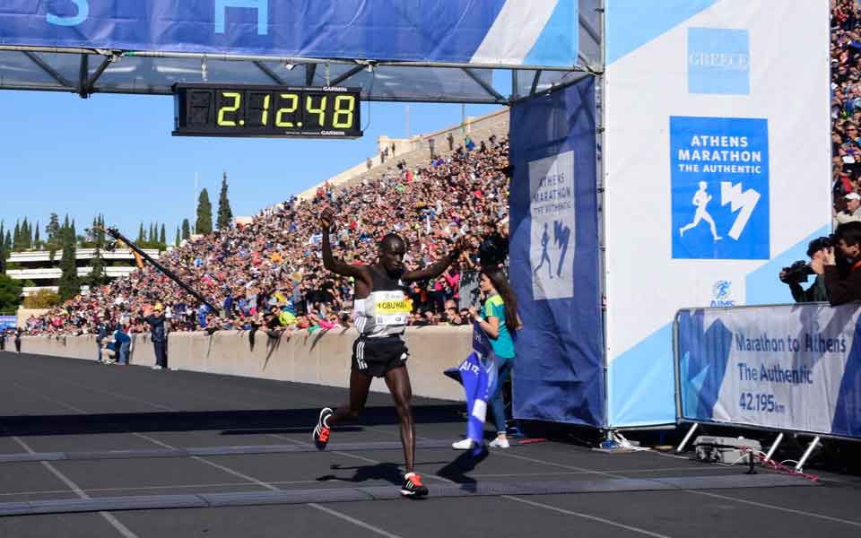 Kenyan Lobuwan wins Athens Marathon – The Authentic