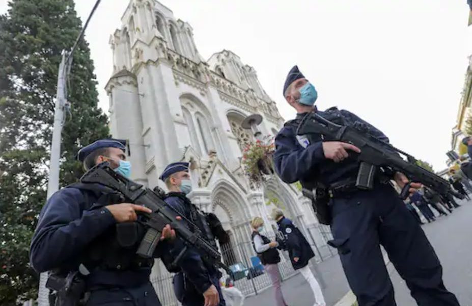 Greek priest shot at church in France