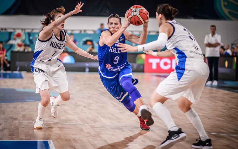 Greek women make basketball World Cup knockout stages