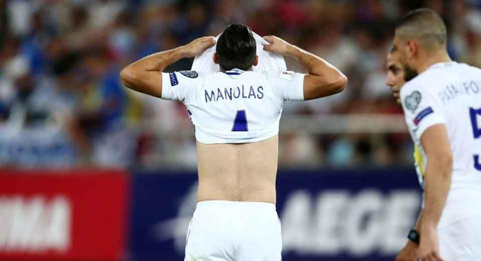 Greece defender Manolas handed World Cup playoff ban