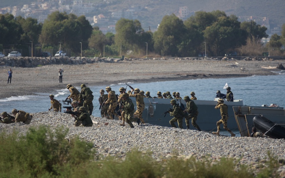 Crete hosts Greek, Cypriot, Egyptian military training exercise