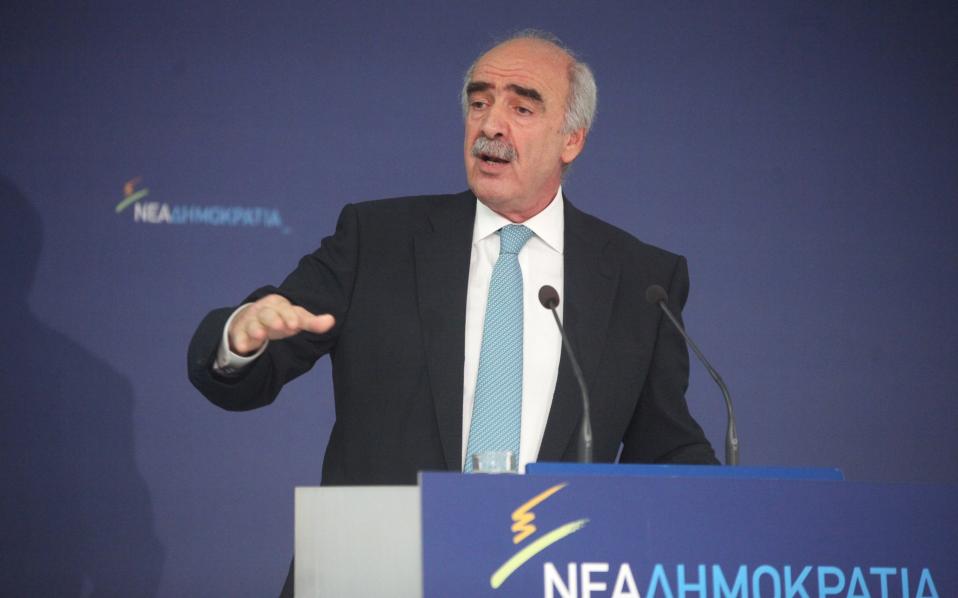 Coalition must take sole responsibility for negotiations, says Meimarakis