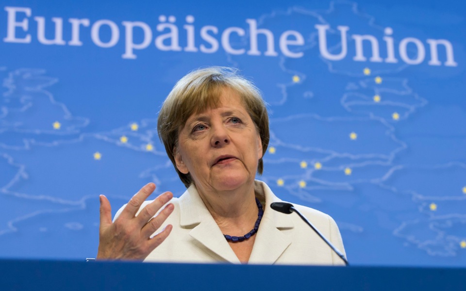 Merkel: Closing Balkan migrant route ‘does not solve the problem’