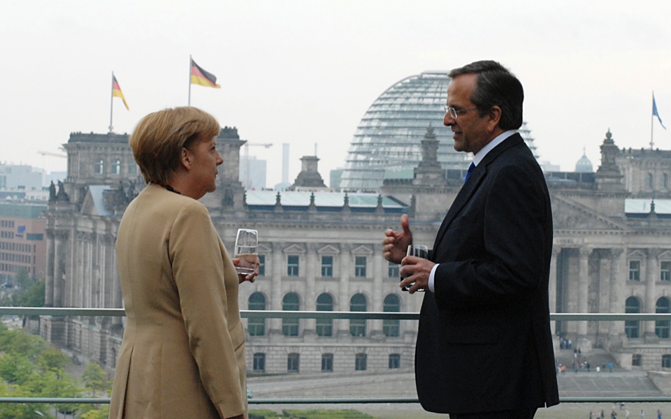Ex-PM Samaras says Merkel had proposed temporary Grexit
