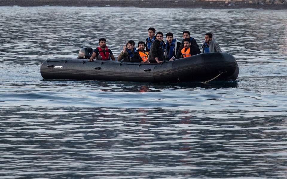 Coast Guard, Frontex boats seek boat carrying dozens of migrants