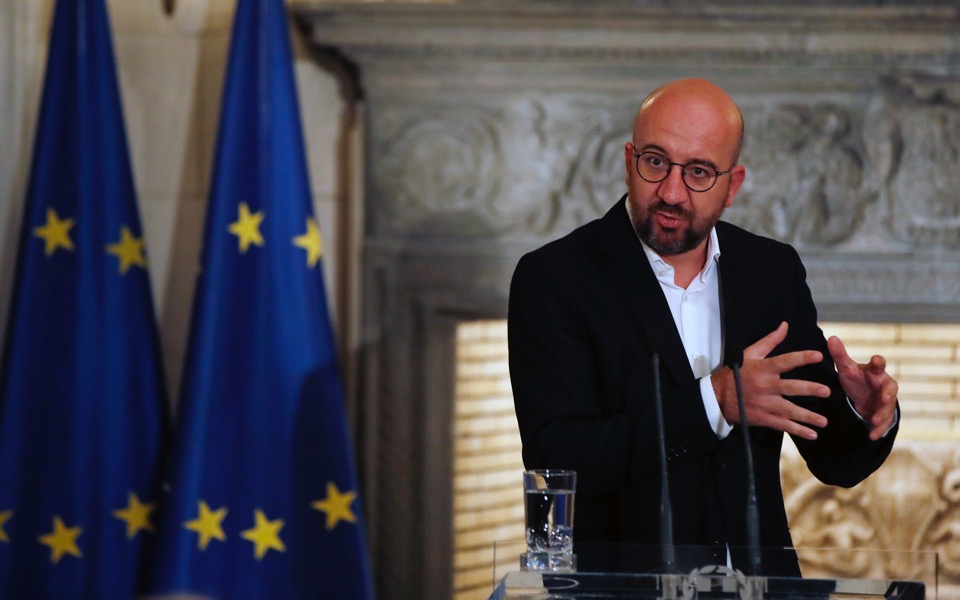 Turkey must stick to its ‘moderate behavior,’ EU’s Michel says