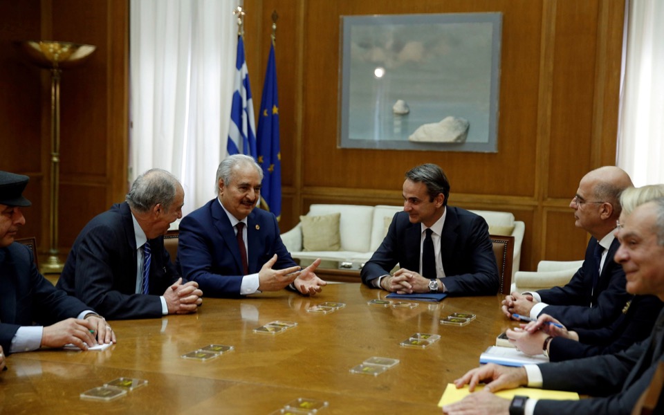 Flurry of Greek diplomacy before summit on Libya