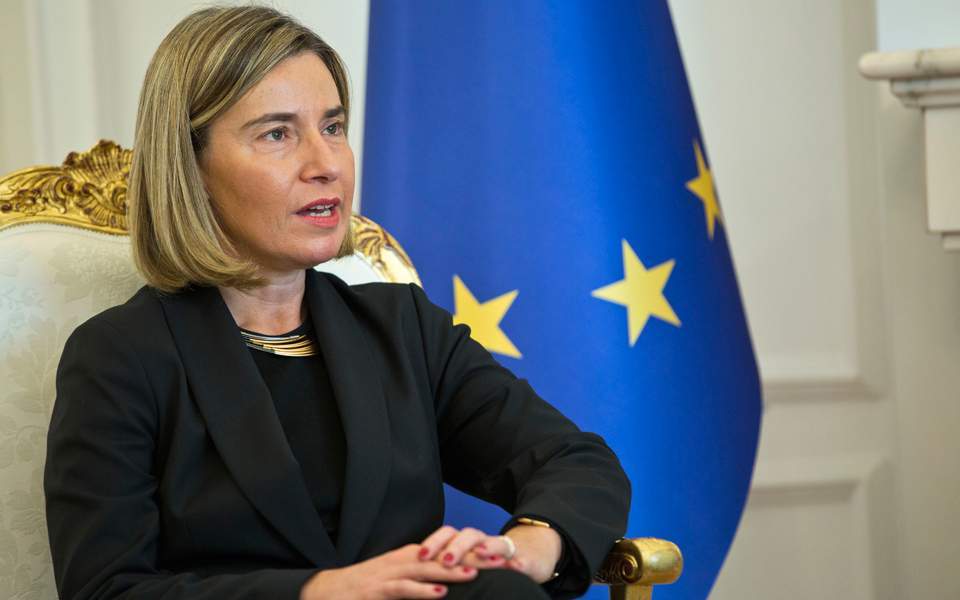 Mogherini urges Turkey to abort plans for Cyprus drilling