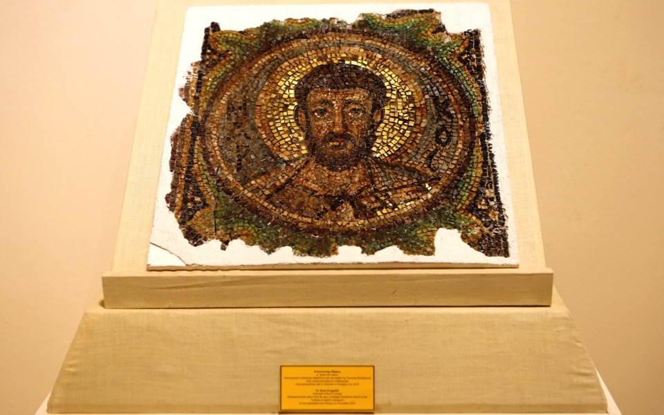 Repatriated 6th century mosaic to help reconstitute apse