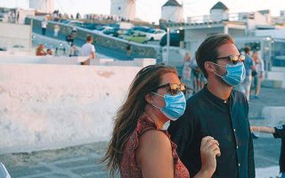 Beach bars on Mykonos close after staff test positive for coronavirus