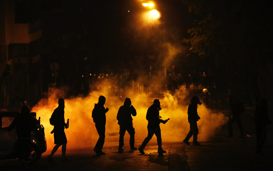 Two bystanders hurt in Greek clashes with police