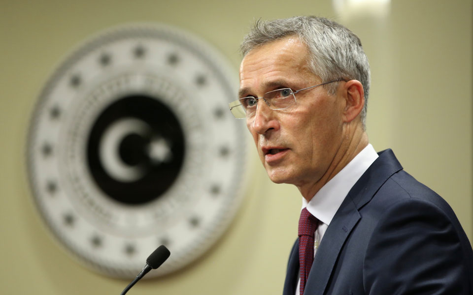 NATO chief visits Greece amid peace push
