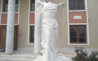 Replica of Winged Victory graces Alexandroupoli