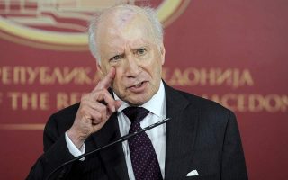 UN mediator Nimetz sees dynamic for FYROM name deal in Kathimerini interview