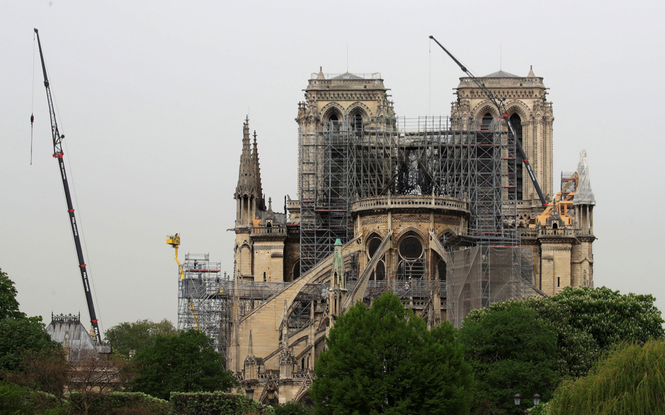 Stone, spirit, flames and Notre-Dame