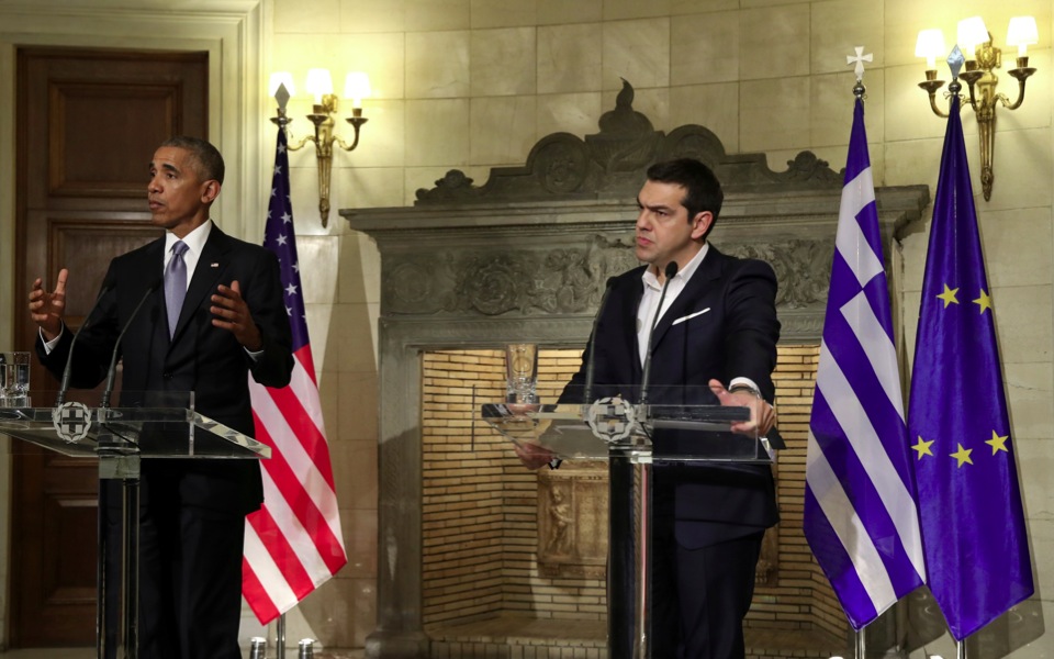 Obama praises Greece for NATO commitment