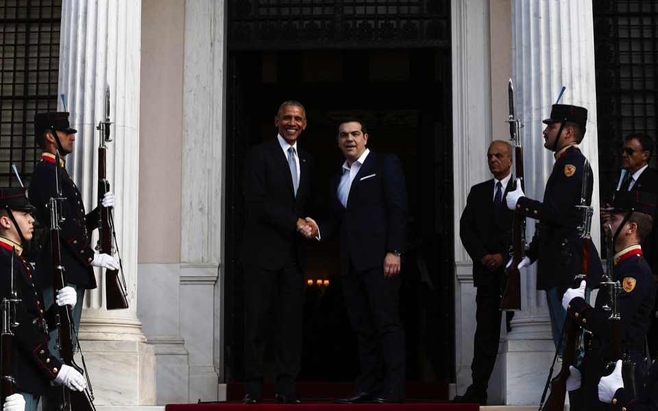 Obama: The US will stand ‘shoulder to shoulder’ with crisis-hit Greece