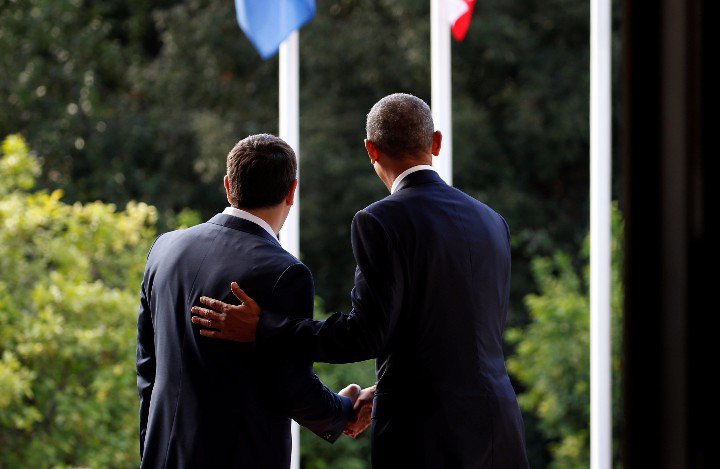 Obama offers Greeks reassurance about US commitment to NATO