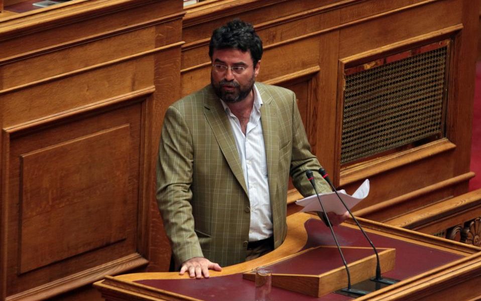 Conservative MP attacked in Exarchia