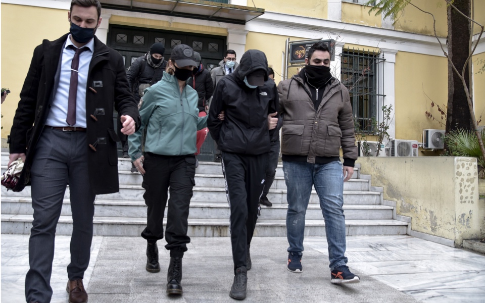 Police detain 130 suspects in downtown Athens