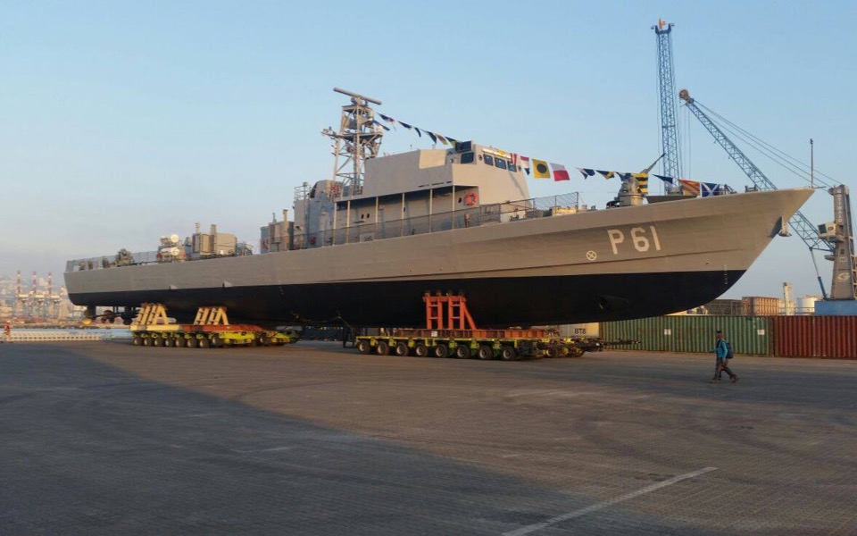 Cyprus’s first offshore patrol vessel arrives at Larnaca port