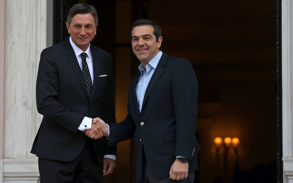 Slovenian President Borut Pahor visits Athens
