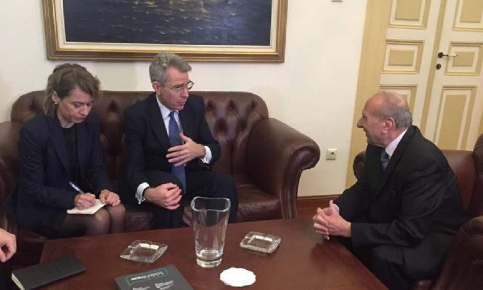 US envoy talks with regional governor, visits Karamanlis home in Serres