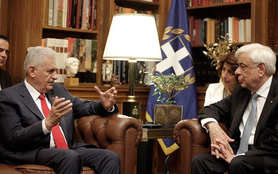 Greek president tells Turkish PM: More unites us than divides us