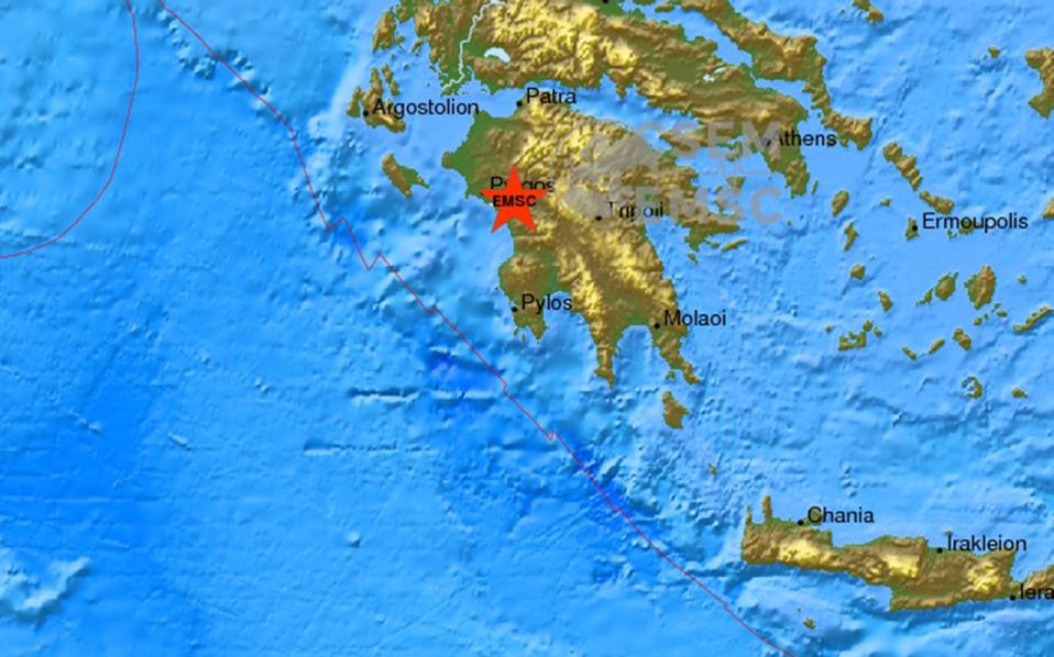 Quake damages homes in southern Greece
