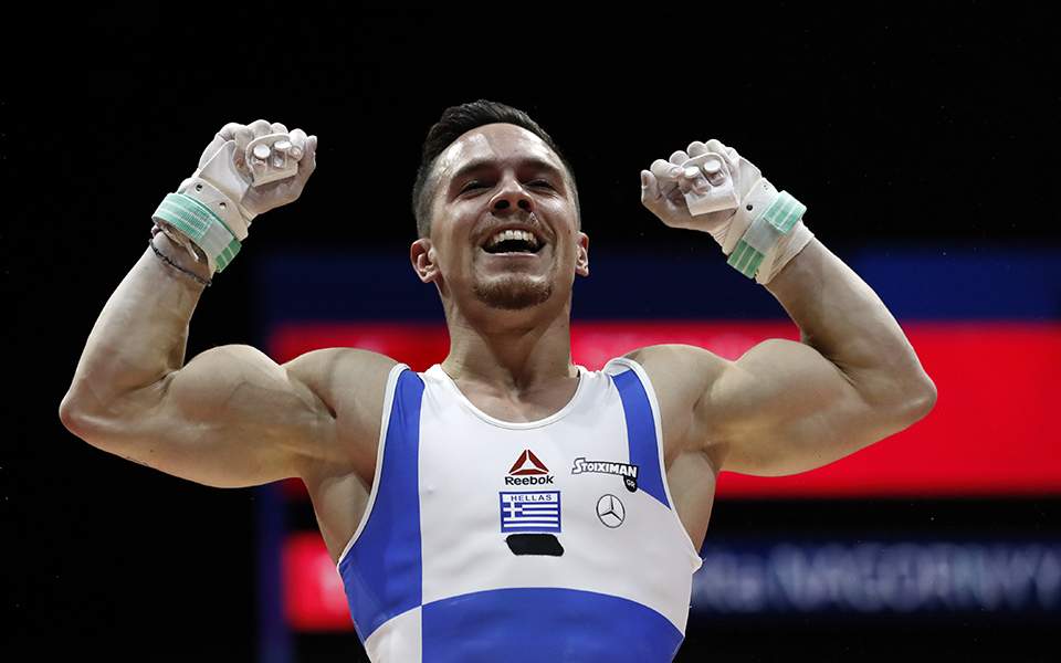 Petrounias wins rings gold in Glasgow