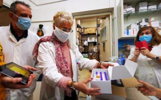 Pfizer-BioTech Covid-19 vaccines arrive in Nafplio, Argos hospitals