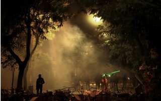 Clashes mar anniversary of student uprising
