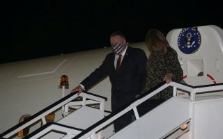 Pompeo in Thessaloniki for meeting with Greek counterpart