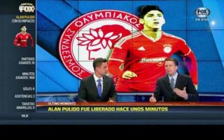 Mexican police sets Olympiakos’s Pulido free