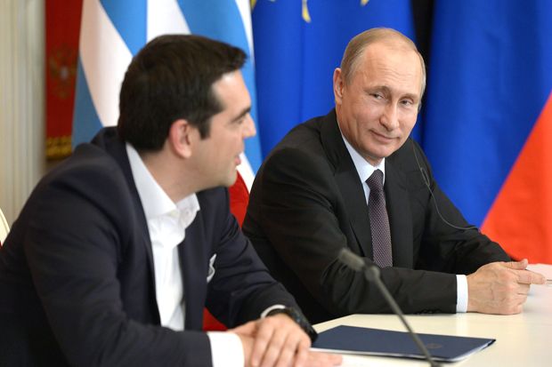 Greece wants trade, energy deals from Putin trip