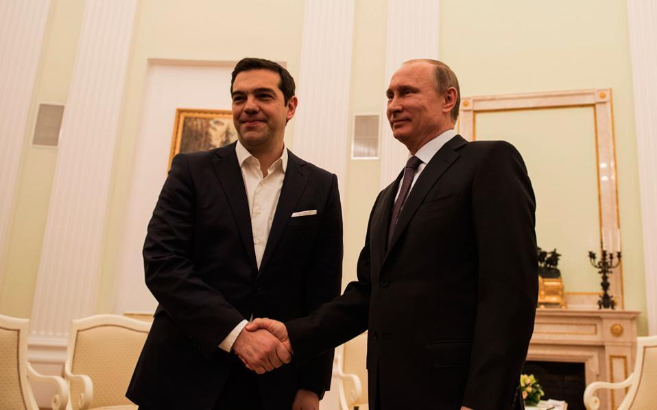 Greece’s Tsipras extends condolences to Putin over Russian plane crash