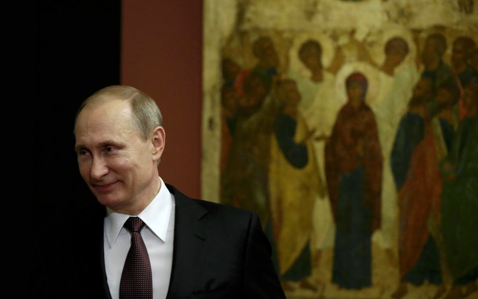Putin wraps up Greek trip with Russian monastery visit