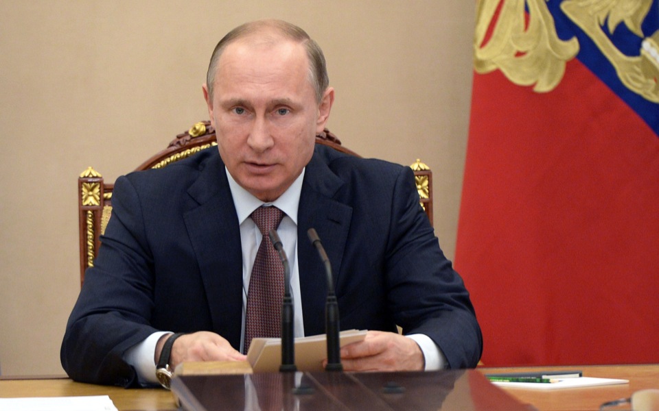 Putin honored by University of the Peloponnese