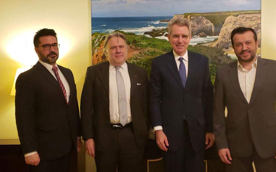 Pyatt briefs SYRIZA cadres on outcome of Mitsotakis visit to US