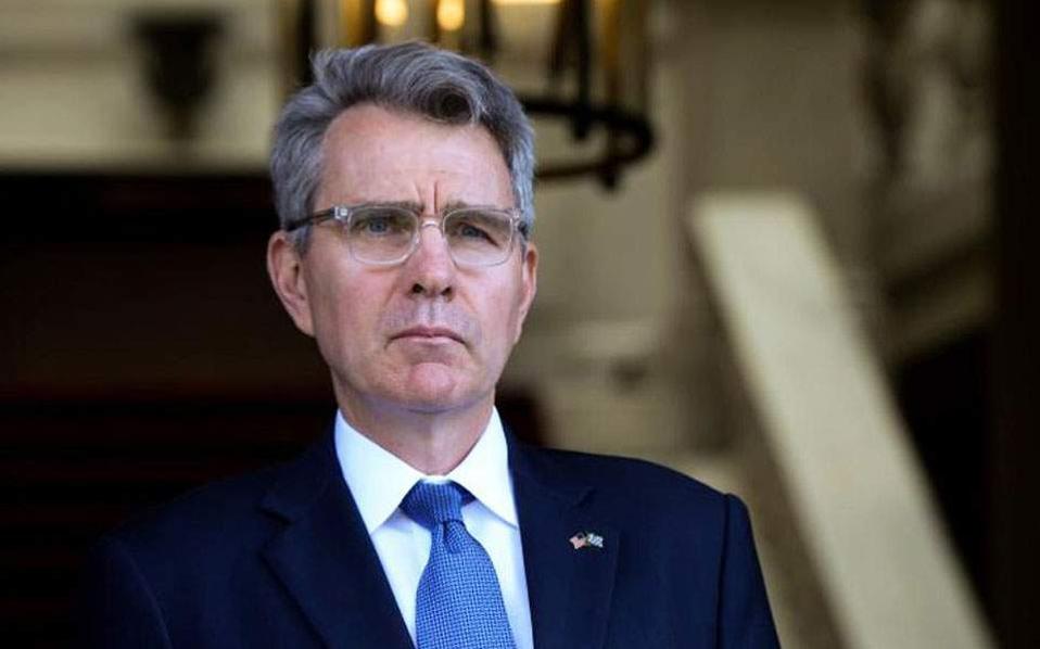 US has not ‘washed its hands’ of Greek soldiers arrested in Turkey, Pyatt assures