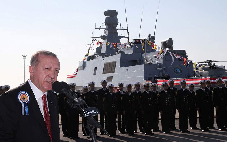 Erdogan calls Greek actions ‘banditry’