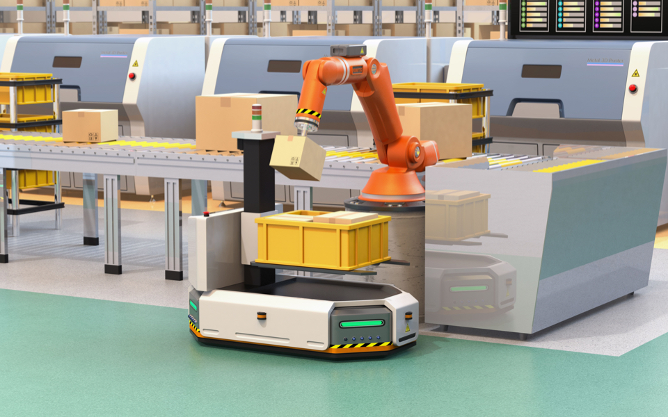 Robotics applications to raise standards in logistics industry