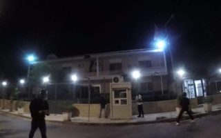 Rouvikonas anarchists target Iranian Embassy in Athens [Video]