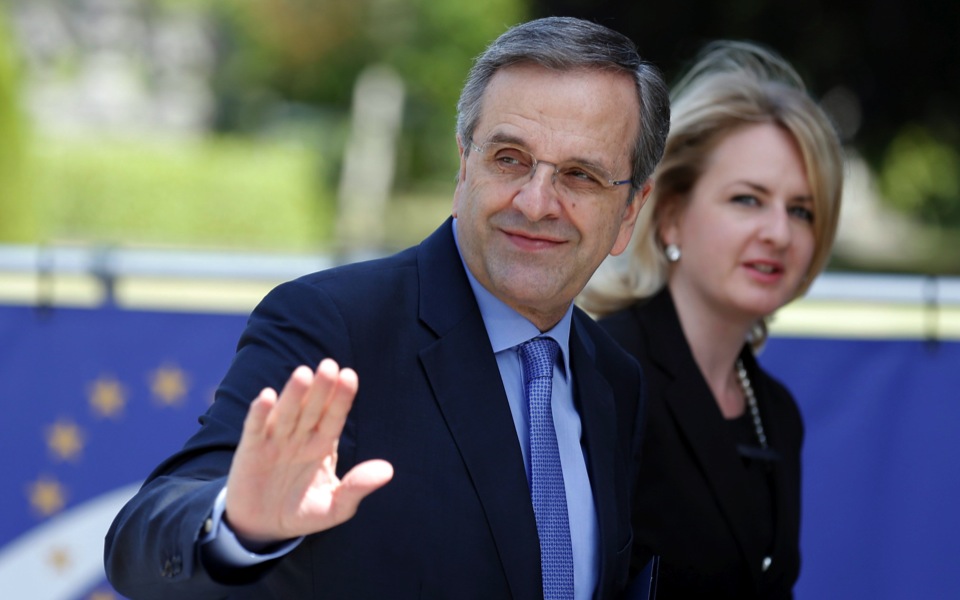 Greek conservative opposition chief Samaras resigns