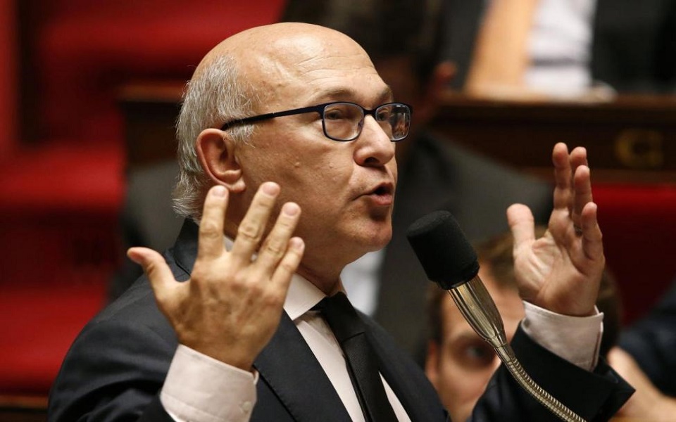 Sapin says committed to Greece in euro
