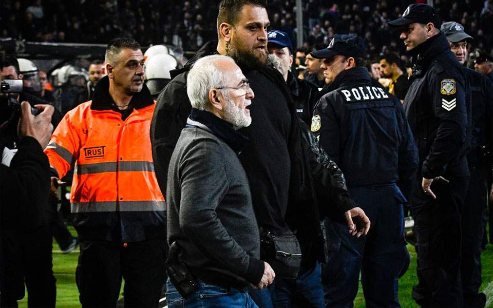 PAOK owner indicted over pitch invasion